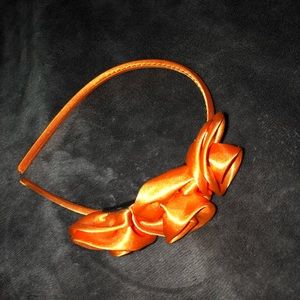 Orange flower headband !